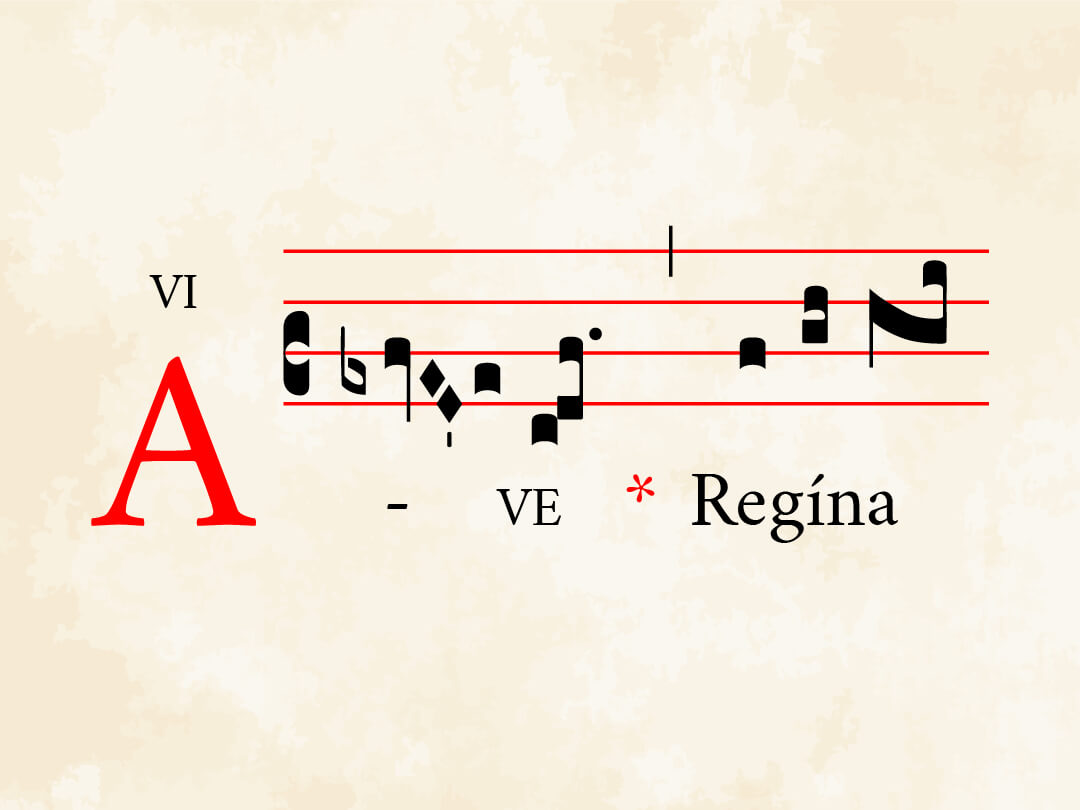 Ave Regina caelorum (tono solemne)