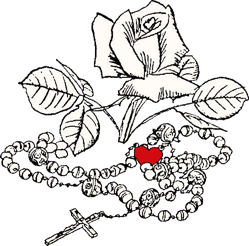 Rosa y rosario