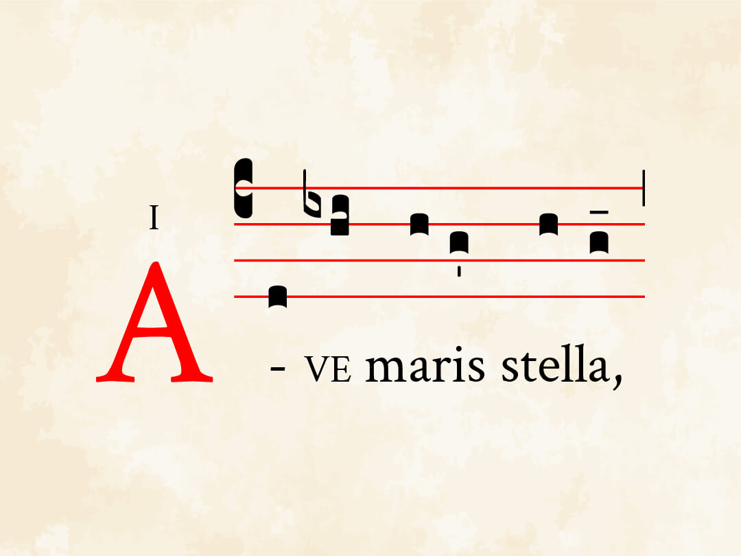 Ave maris stella (Off. BMV in Sabb.)